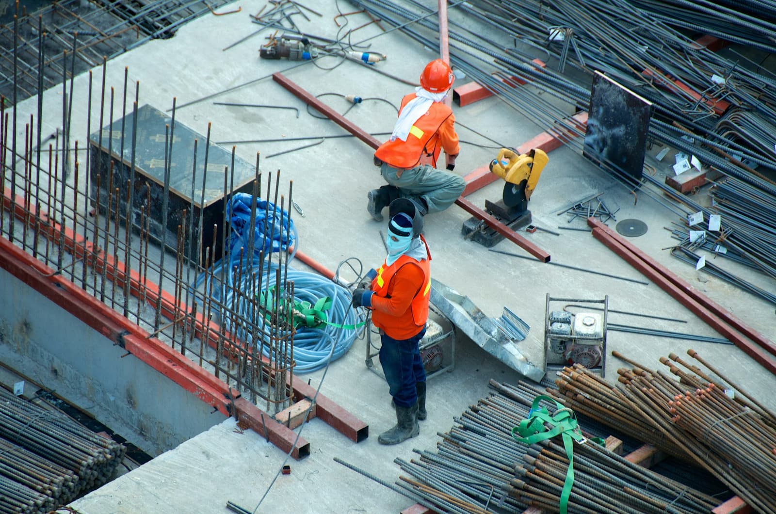 Obra industrial de Gorteck Desarrollos en construcción